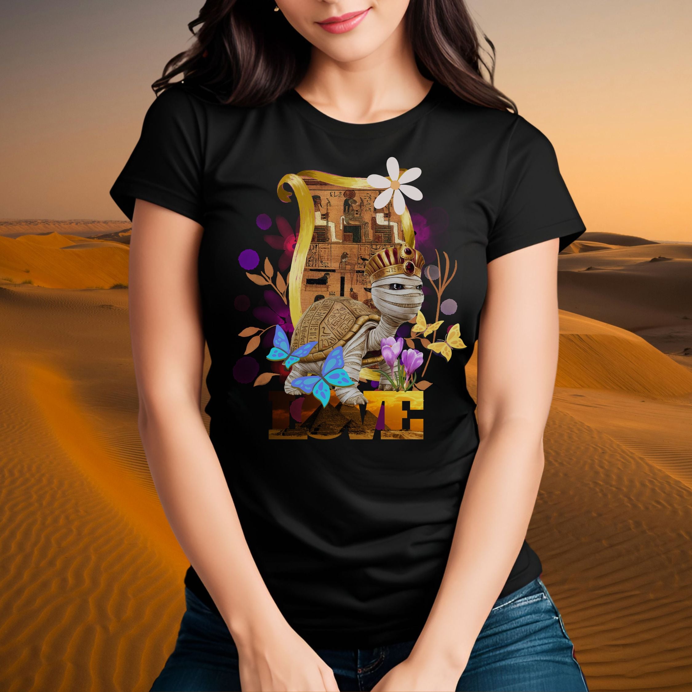 Pharaoh's Eternal Love Turtle Tee