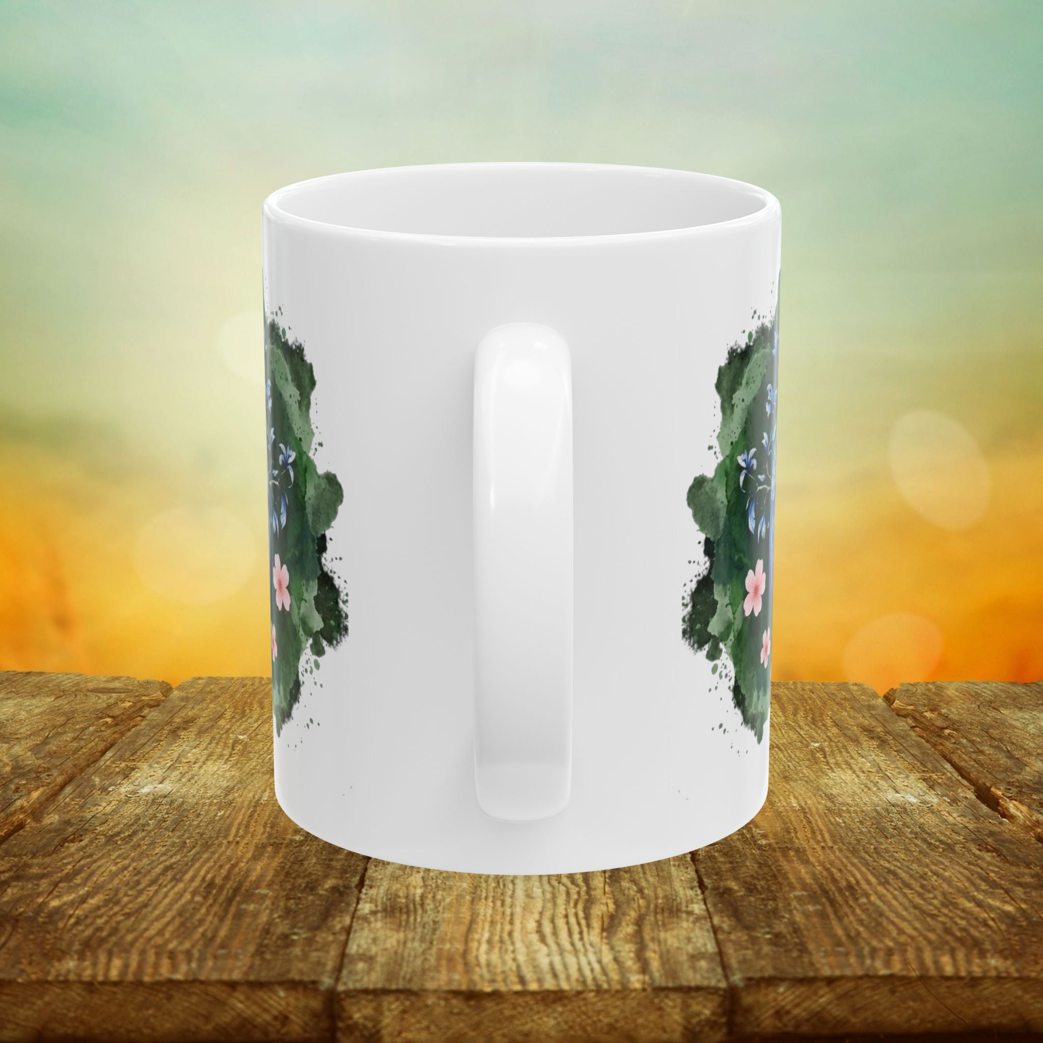 Ethereal Peacock // Portal to the Garden Mug