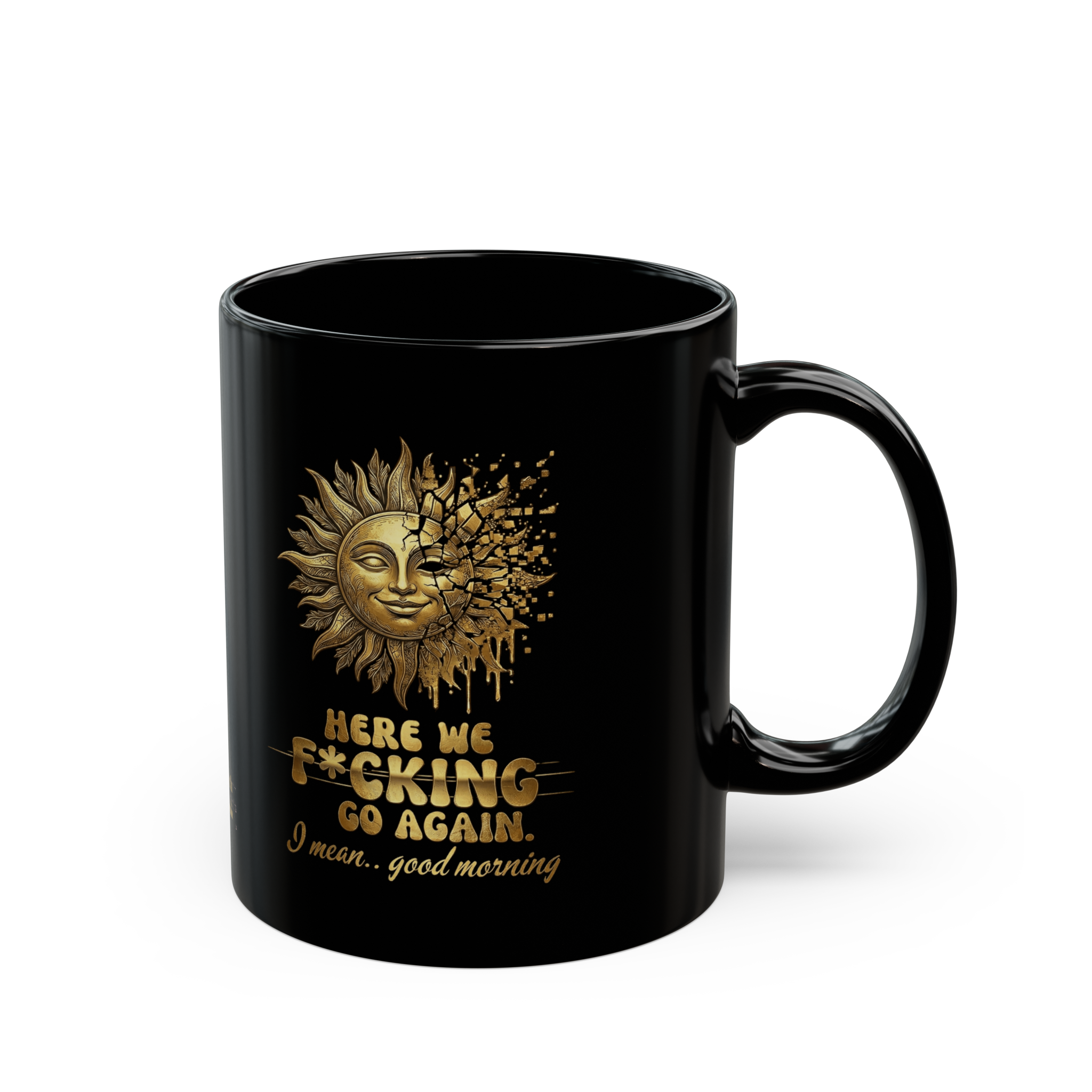 ☀️ THE SHATTERED SUN // LABORATORY VESSEL MUG