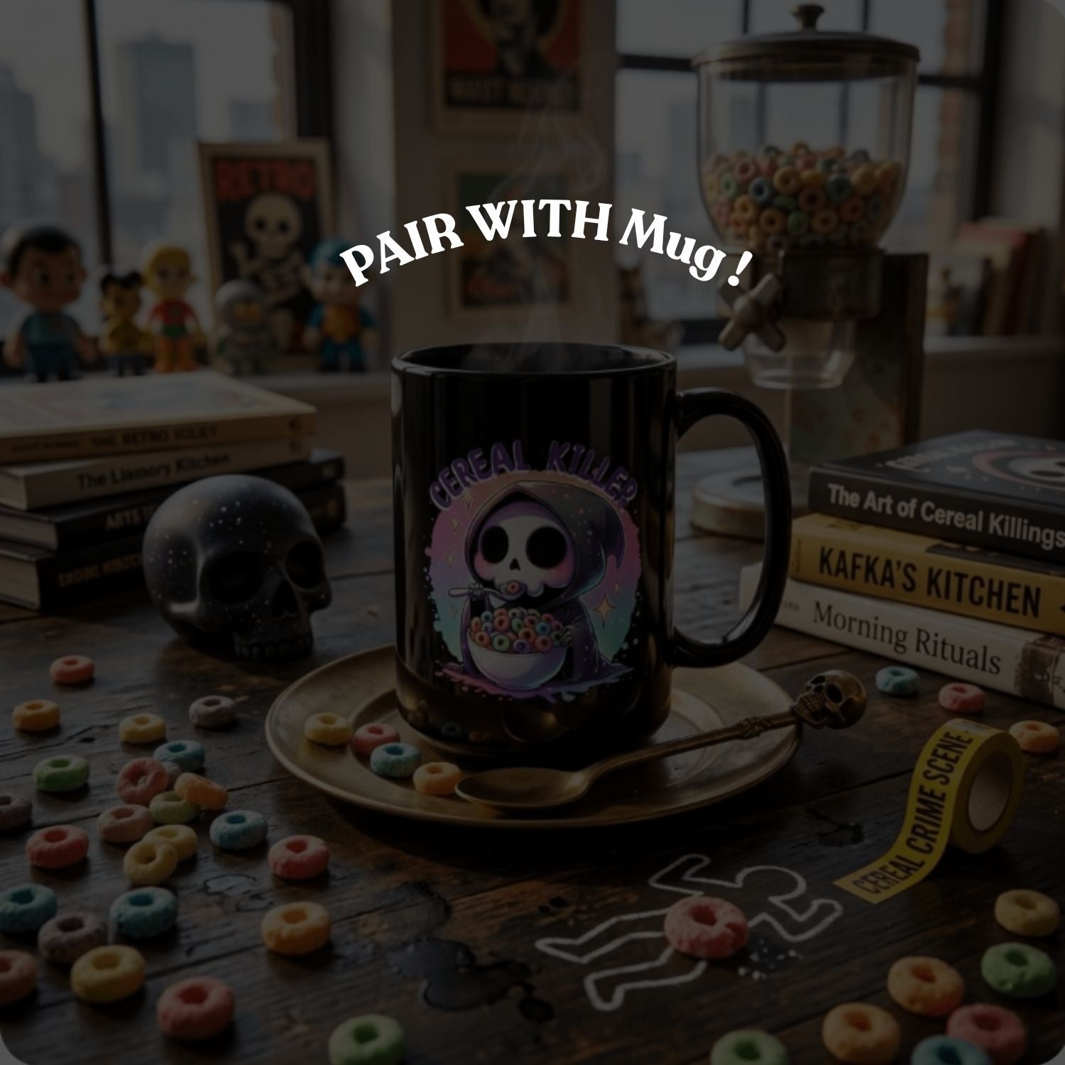 CEREAL KILLER // Grim Reaper Breakfast Tee